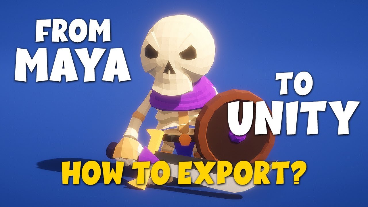 Maya to Unity Export Tutorial