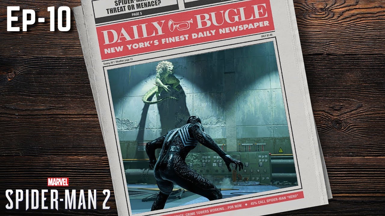 Marvel’s Spider-Man 2 EP10 🔥 | Symbiote Hunts Lizard (PS5 No Commentary)