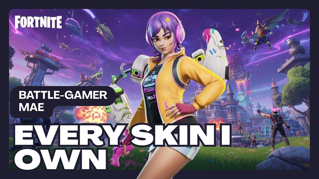 Every Fortnite Skin I Own (2026) — Battle Gamer Mae — Reload, Blitz Royale (Zero Build) Ep. 27