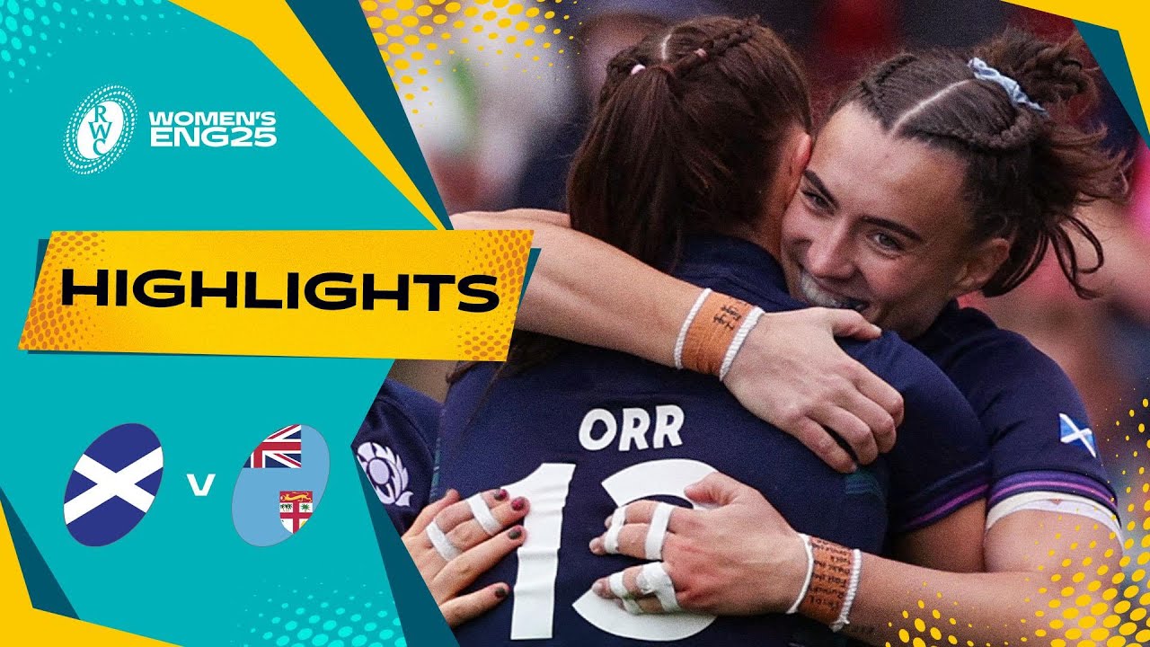 End-to-end classic 🔥 | Scotland v Fiji | Rugby World Cup 2025 | Highlights