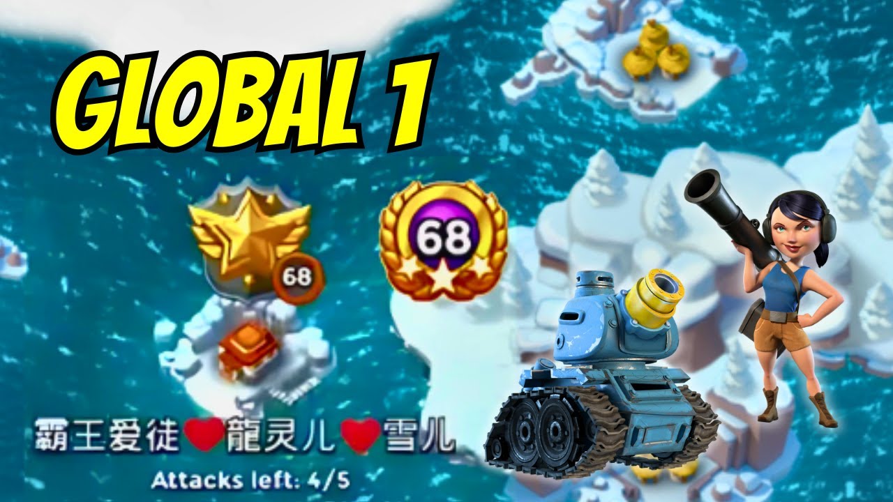 Defeating Global 1 Player (Boom Beach)