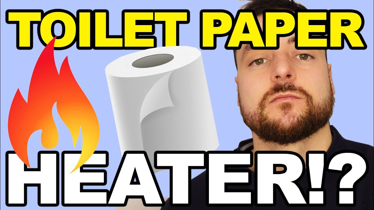 TOILET PAPER EMERGENCY HEATER | Does It Actually Work?!
