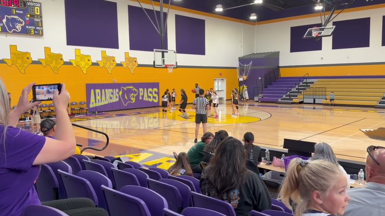 Aransas pass vs Rockport. We won.