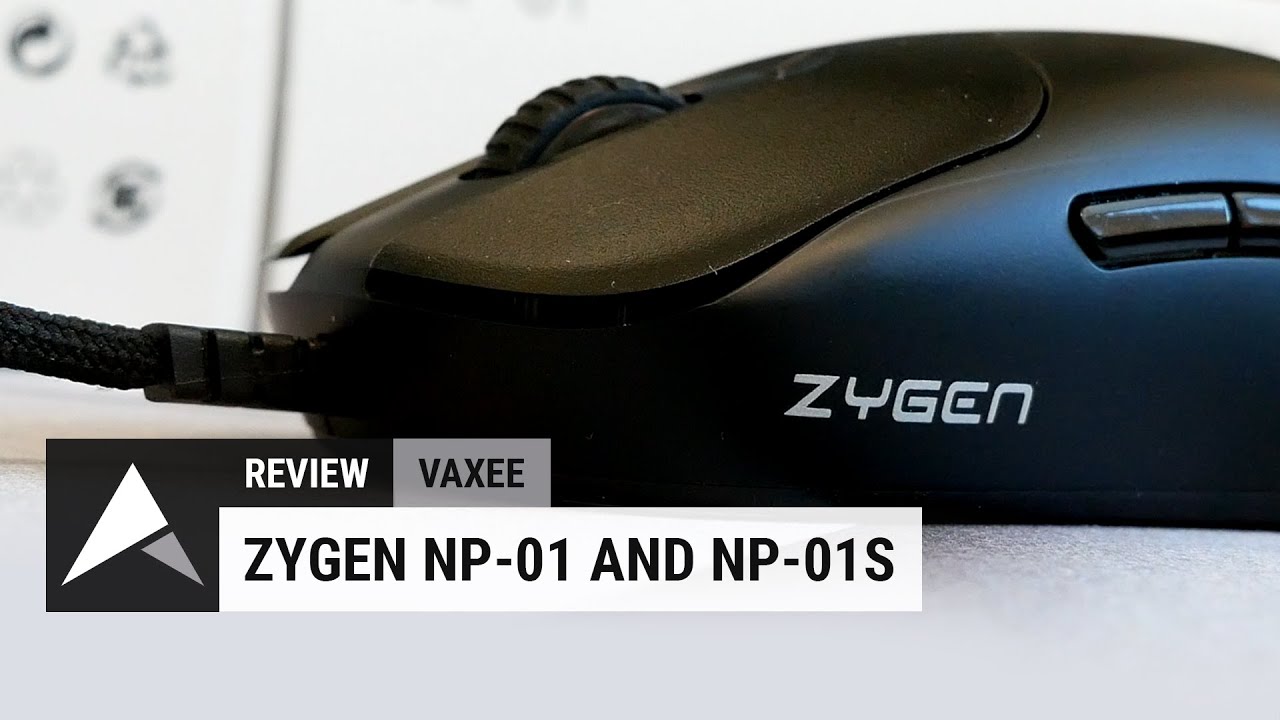 VAXEE Zygen NP01 and NP01S Mouse Review