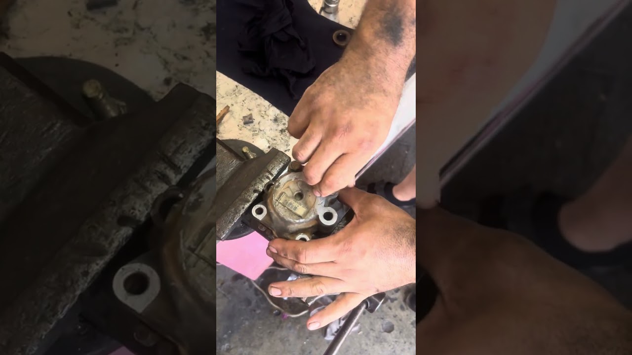 Toyota corolla ae101 direksiyon pompa tamiri / steering pump repair #toyota #corolla #corollalove 