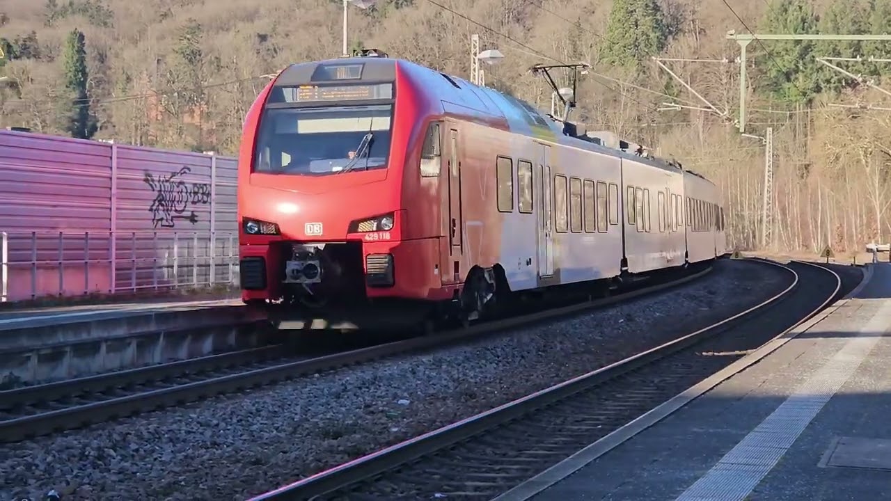 Züge in Mettlach 
