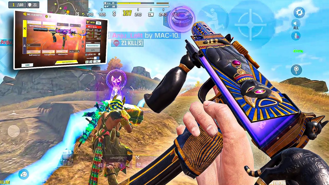 *NEW* LEGACY MAC-10 in INTENSE LOBBY | MAC10 GUNSMITH