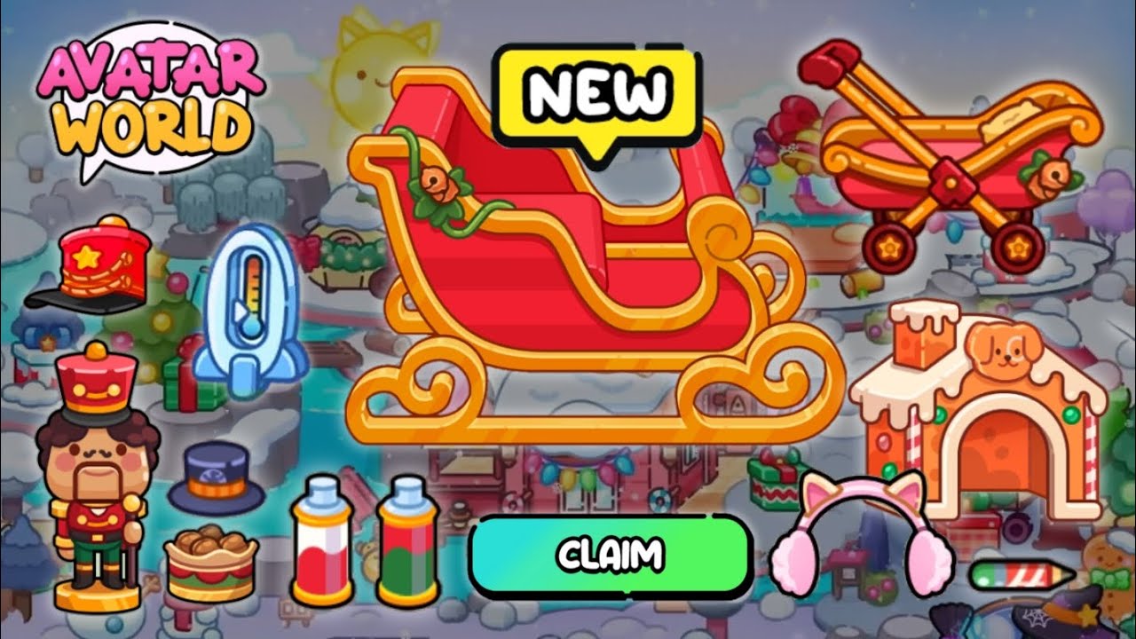 NEW UPDATE! ✅ FREE!! ALL GIFTS BOX OF CHRISTMAS IN AVATAR WORLD 🌎 PAZU