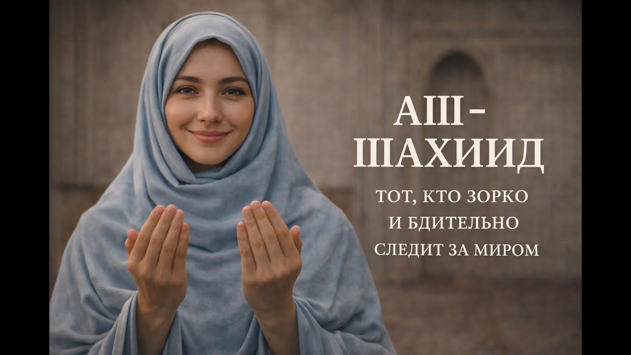 Аш-Шахид (ٱلشَّهِيدُ) — Тот, Кто свидетельствует | 24/99