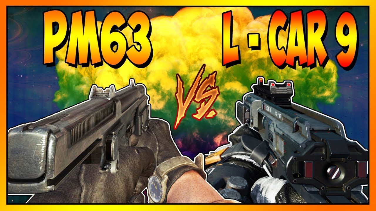 PM63 V.S L-CAR 9 ON ROUND 50 - CALL OF DUTY ZOMBIES