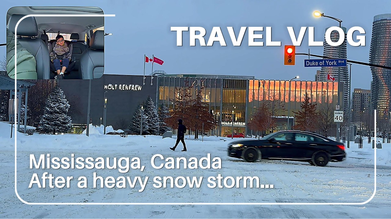 A Day of Heavy Snowfall in Canada 🇨🇦 | 18 Inches of Snow Storm Experience