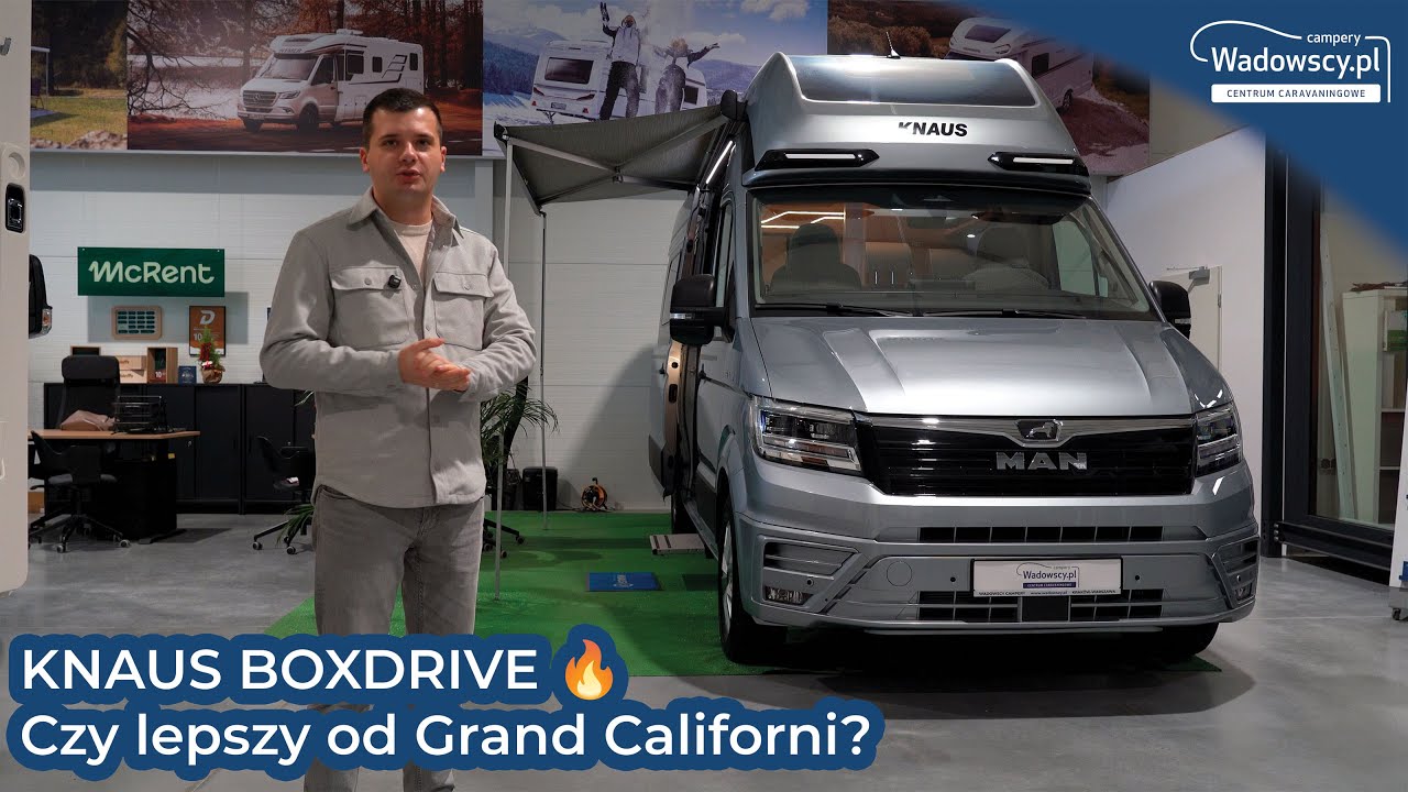 KNAUS Boxdrive vs Grand California &mdash; sprawdzamy r&oacute;żnice! 🚐🔥