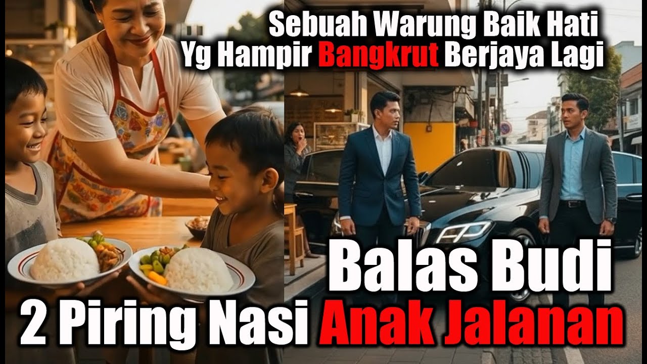 Usaha Hampir Bangkrut,Pengusaha kaya Membantu. Ternyata Mereka Anak Jalanan Yg Pernah Di Tolongnya