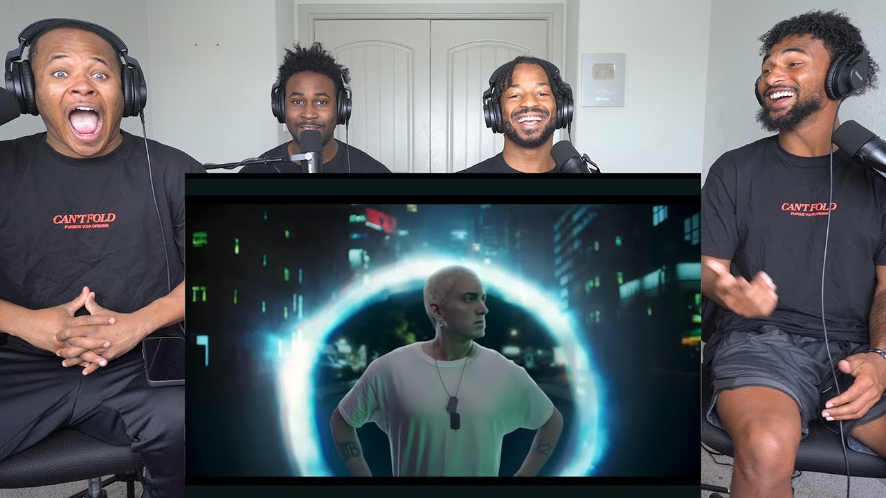 SLIM SHADY Dissed The WOKE Mobb! Eminem - Houdini (REACTION!!!)