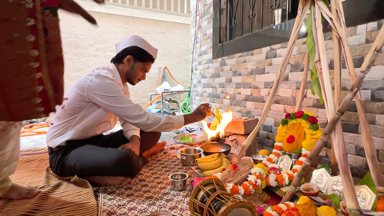 HUMARI FAMILY MEIN YE PUJA KYUN HOTI HAI? 🤔 GONDHAL VLOG!