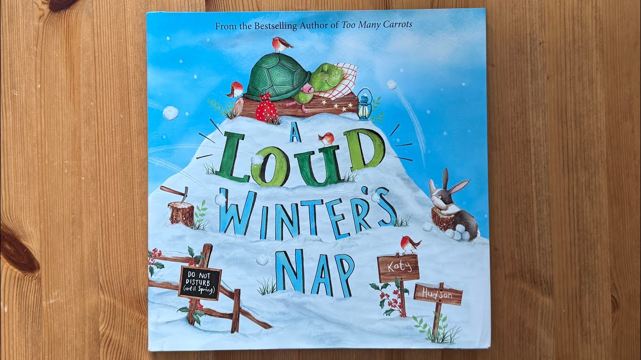 Эш читает книгу Кэти Хадсон «Громкий зимний сон»