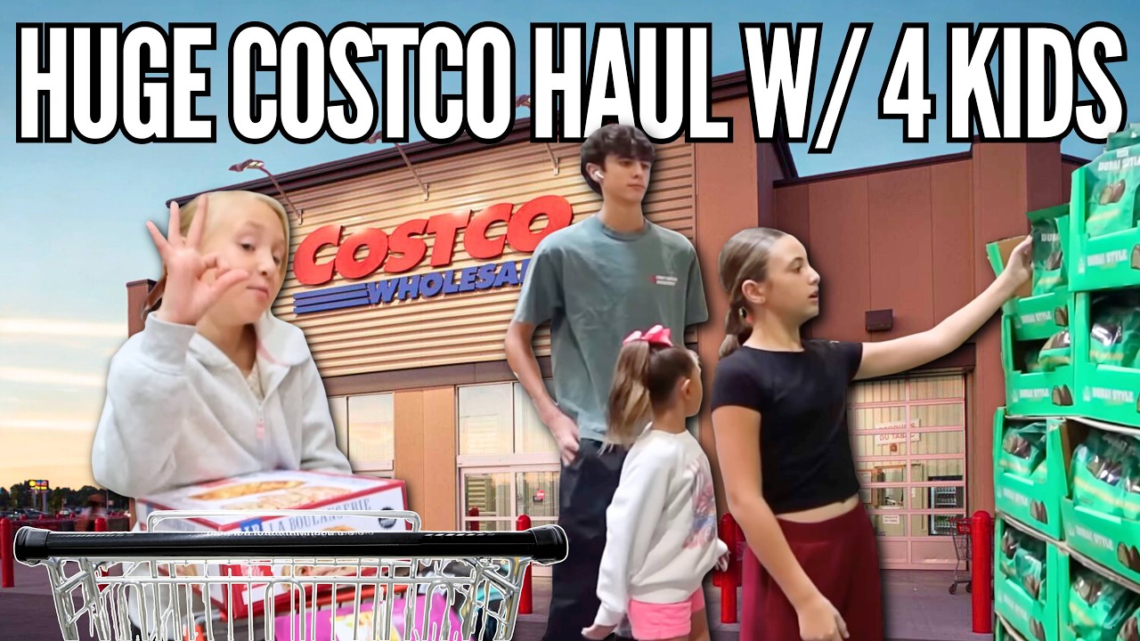 SNACK OVERLOAD! The Kids Take Over Shopping | They Picked EVERYTHING! Life As We GOmez