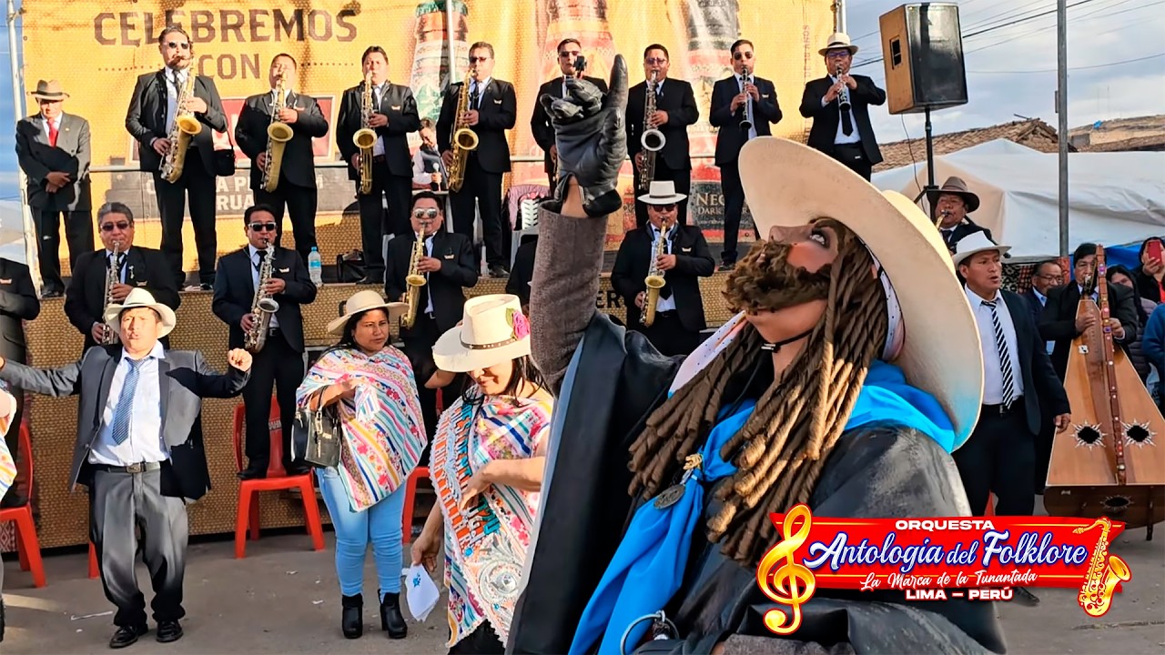 ORQUESTA ANTOLOGIA DEL FOLKLORE PRESENTE EN EL FESTIVAL DE LA TUNANTADA BARRIO SAN LORENZO-JAUJA2024