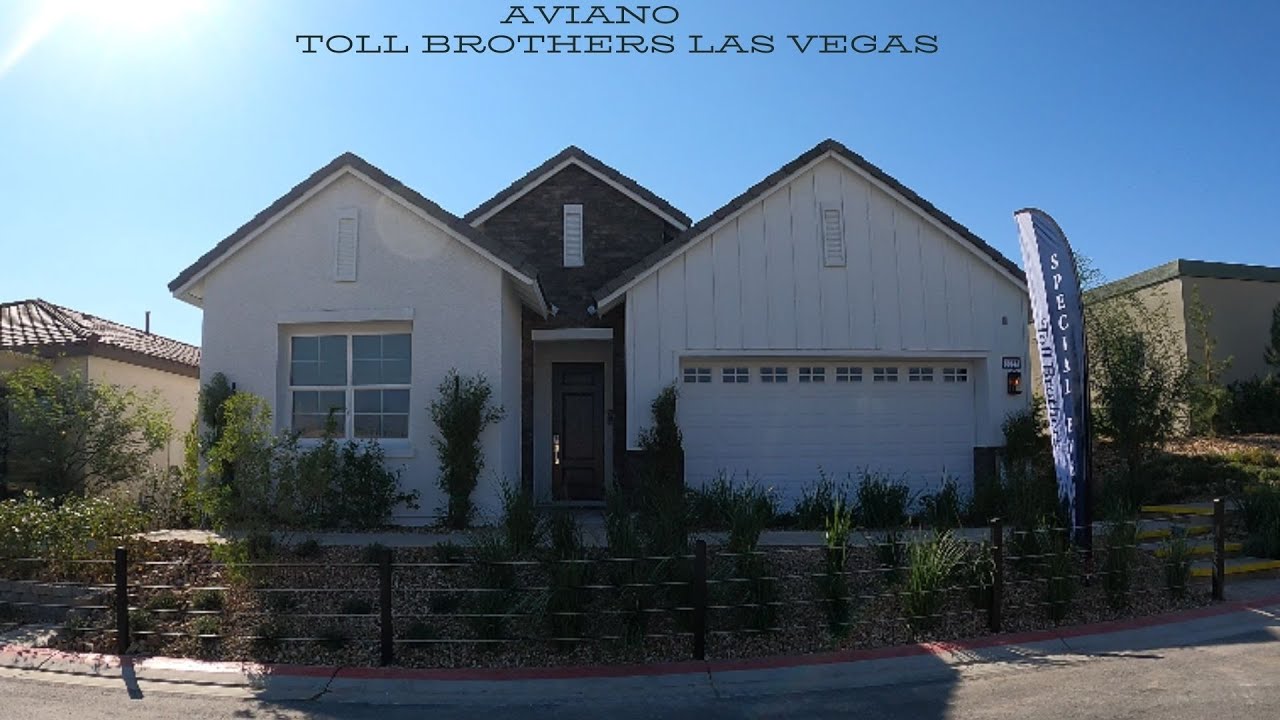 Toll Brothers Skye Canyon | Aviano | Las Vegas Homes For Sale | Trivento Home Tour $421,995, 2,029SF