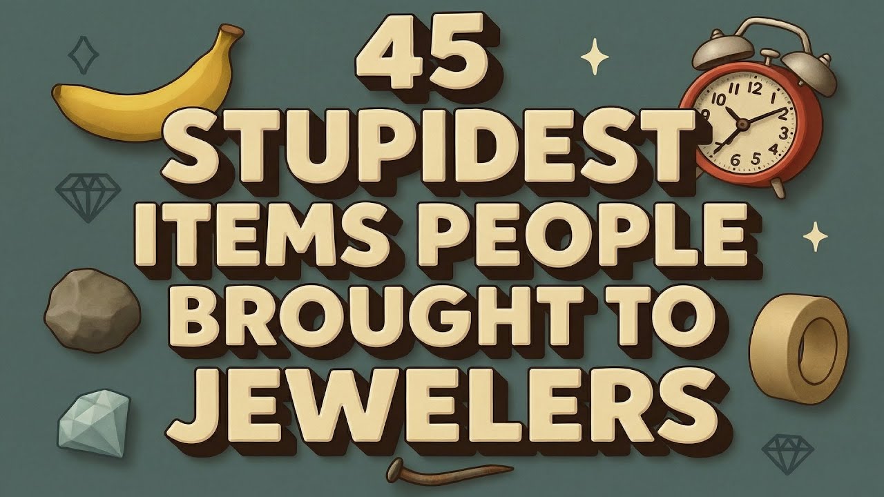45 Stupidest Items People Brought to Jewelers