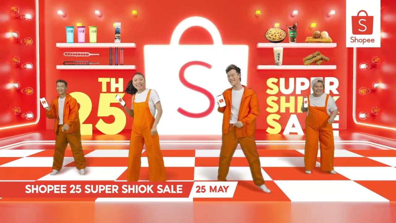 Enjoy great deals on Shopee 25 Super Shiok Sale this May!