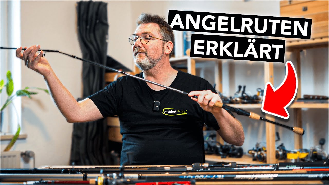 Richtige Angelrute für Anfänger finden 🎣 Arten, Wurfgewicht und mehr erklärt