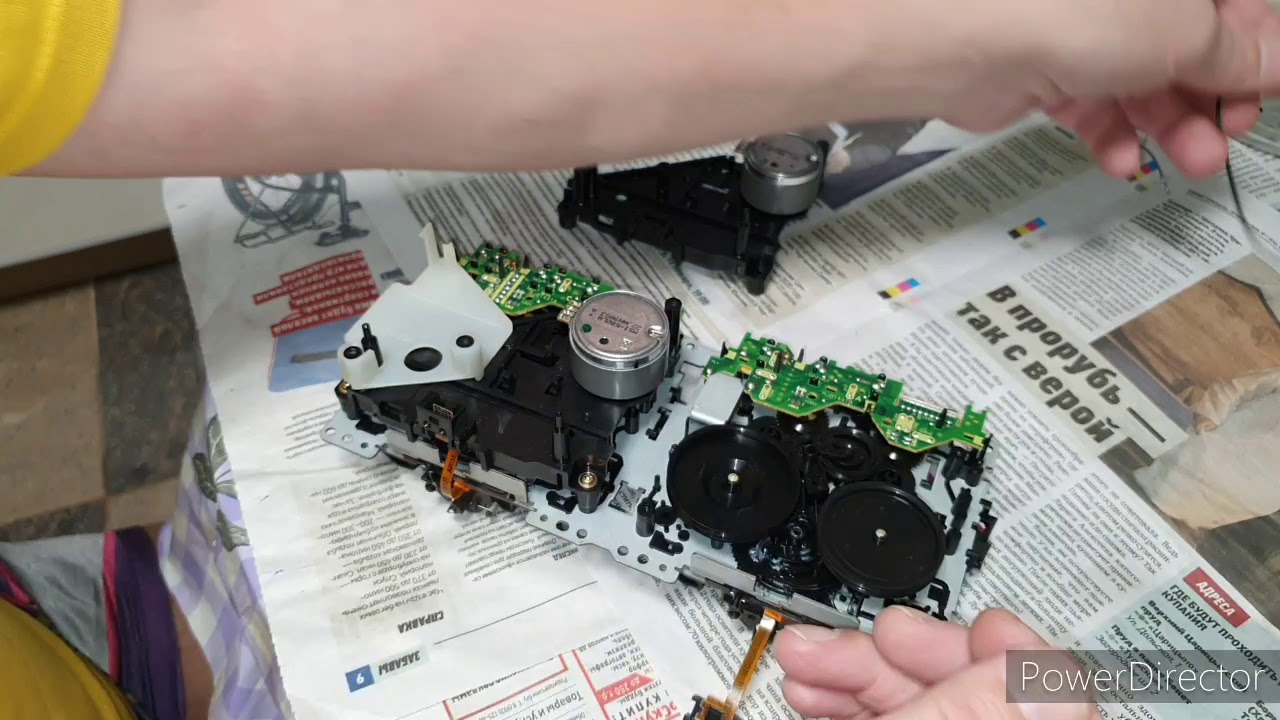 Замена пассиков у Technics. №352