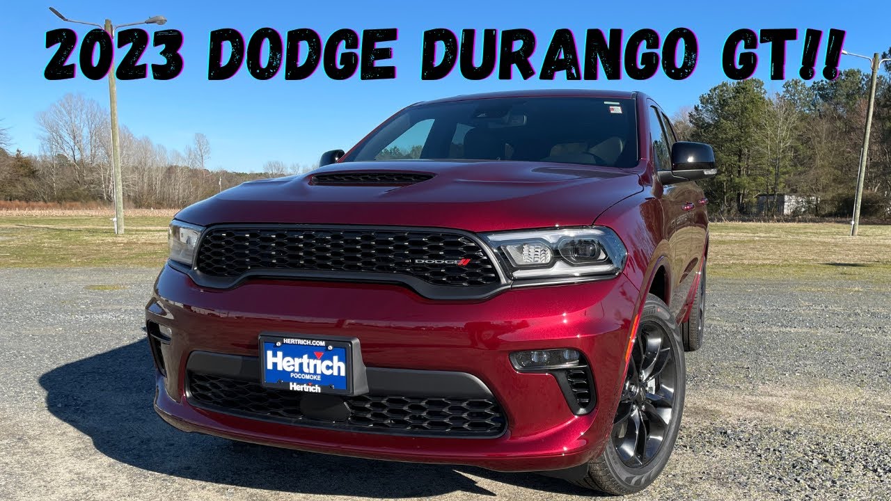 2023 Dodge Durango GT AWD!! Best 3rd SUV?!?