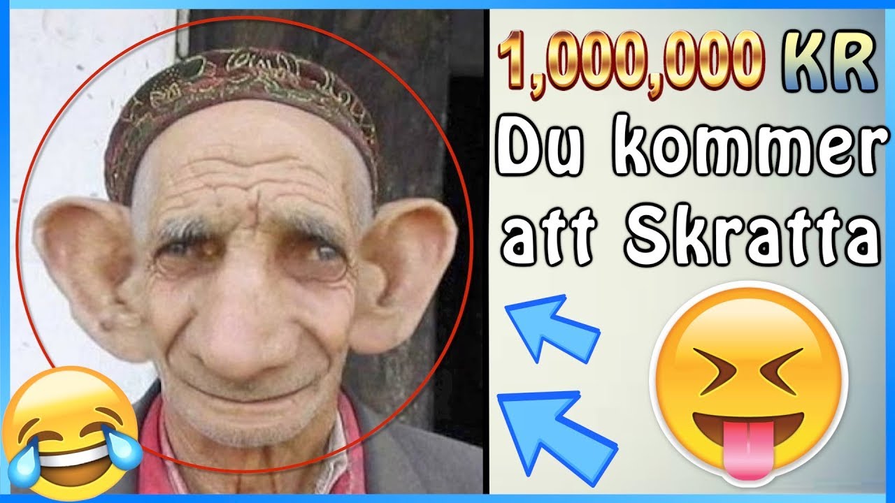 1.000.000kr p&aring; att du kommer SKRATTA *Helt sjukt*