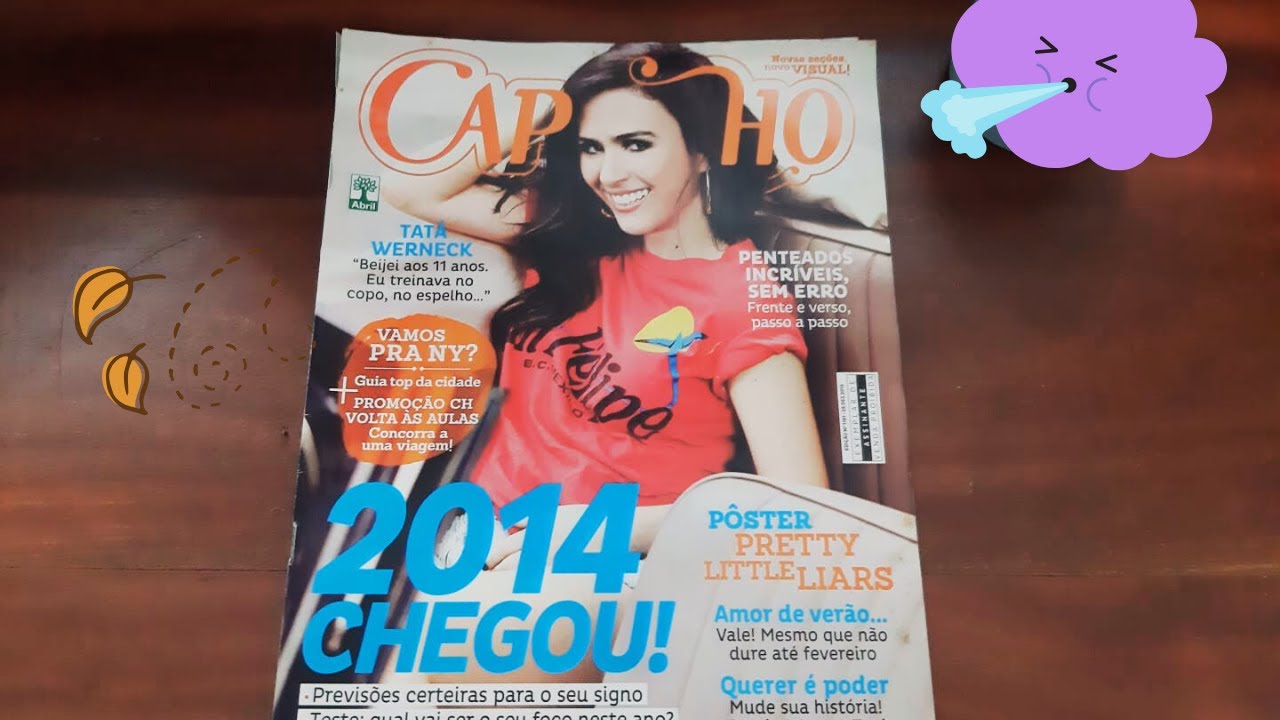 ASMR - Folheando Revista Capricho edição 1191 ( Leitura inaudível )