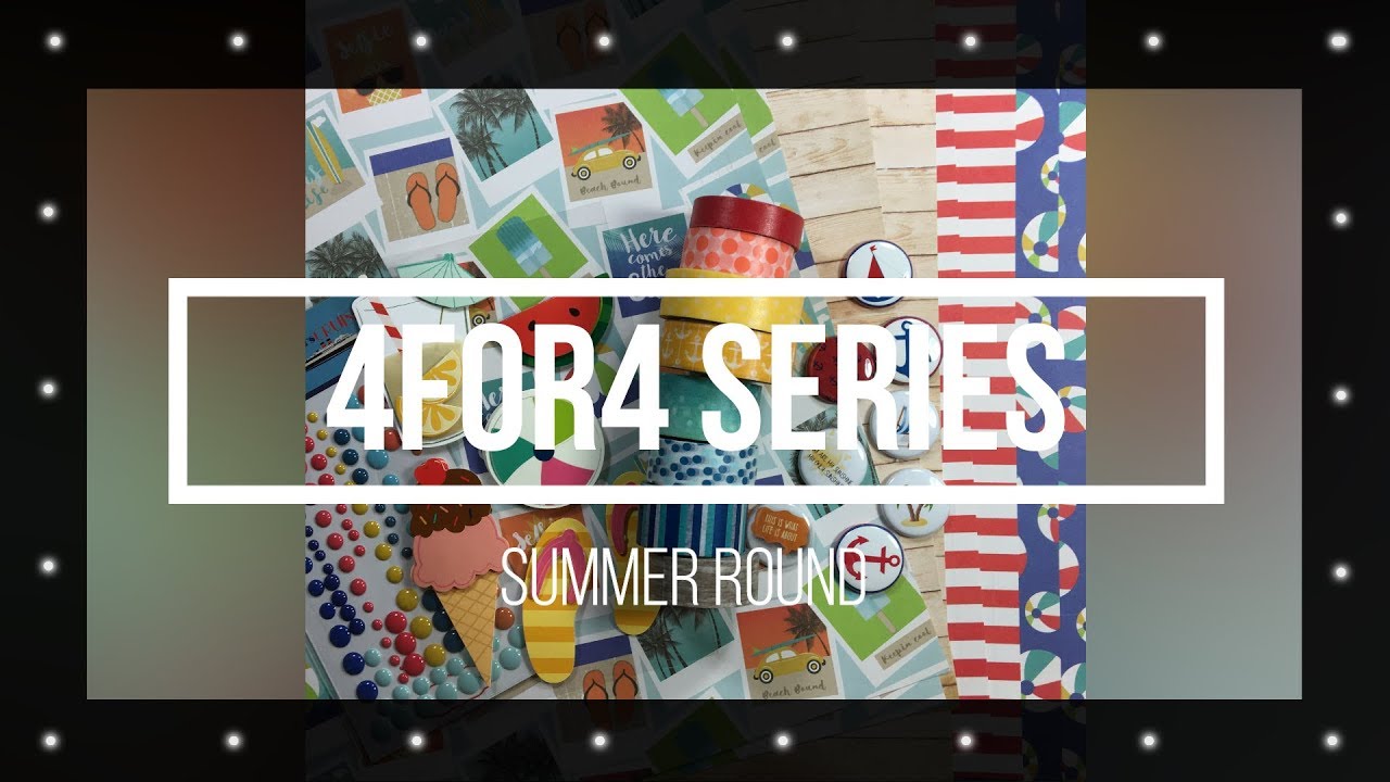 4for4 Series // Summer Round // Cutting Papers