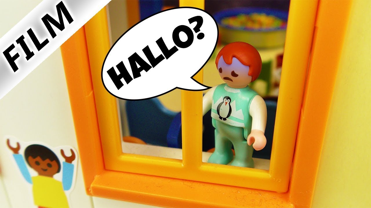 Playmobil Film deutsch | EMMA NACHTS IN KITA EINGESPERRT - Muss sie dort schlafen? Familie Vogel