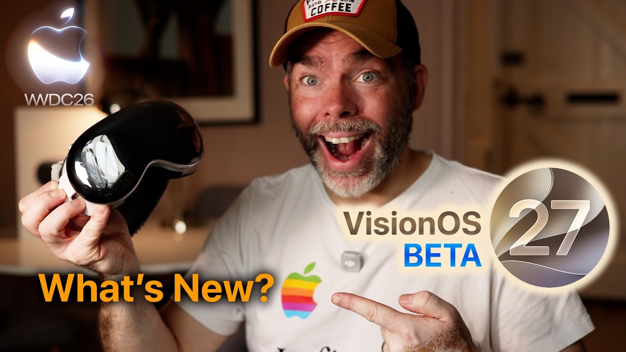 ЧТО НОВОГО | Вышла бета-версия VisionOS 27 для Vision Pro