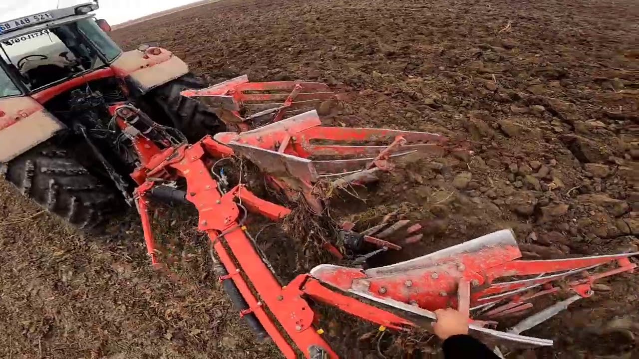 ÜNLÜ GAZLİ PULLUK İLE AGİR ŞARTLARDA SÜRMEYE DEWAM EDİYORUZ (GOPRO8)