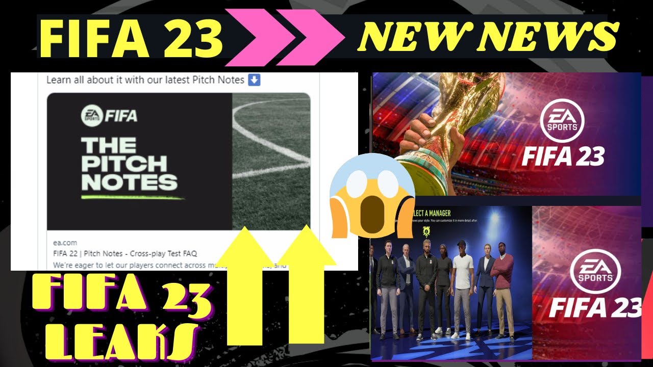 FIFA 23 LEAKS |  Crossplay, Free To Play, World Cup Modes, Online Career Mode | FIFA 23 NEWS