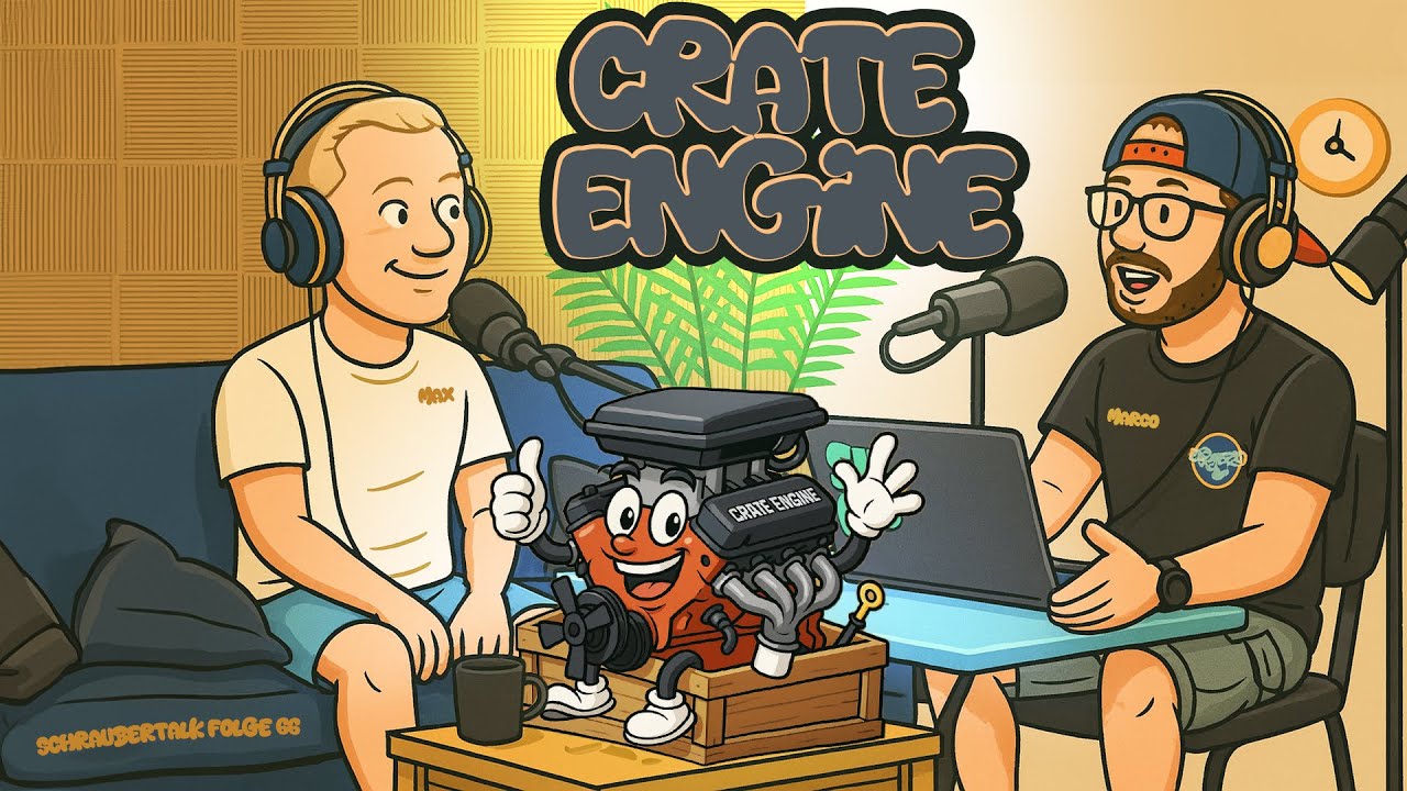 Schraubertalk Folge 66  Crate Engine