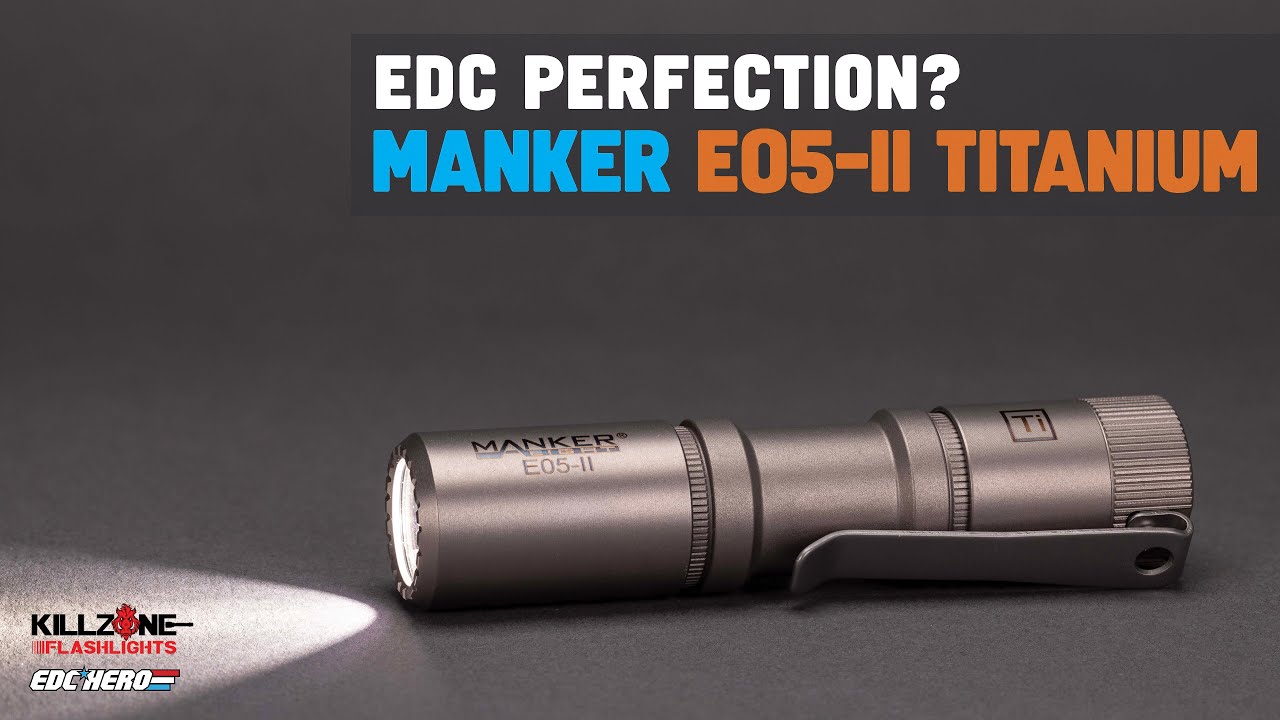 Manker E05 II Титановый фонарик
