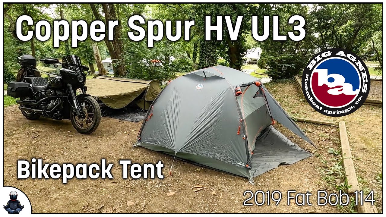 Мотокемпинг | Первый взгляд на палатку Big Agnes Copper Spur HV UL3 Bikepack
