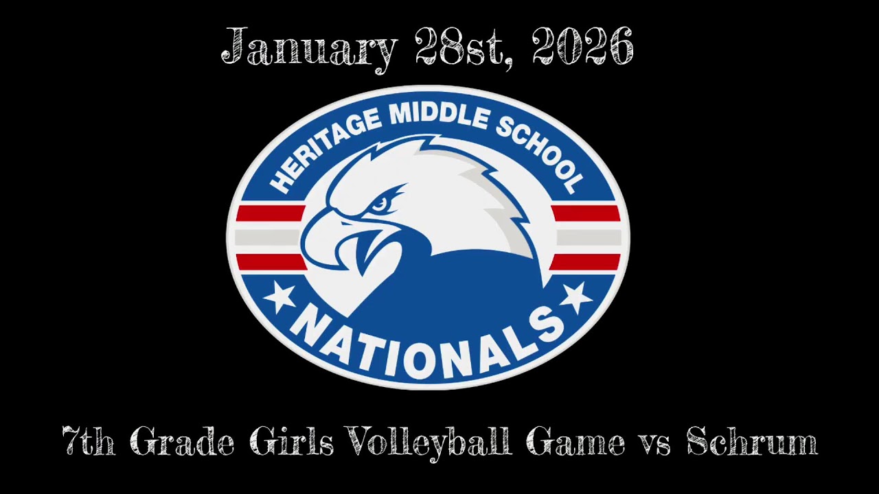 January 28th, 2026 7th Grade Girls Volleyball Game vs Schrum