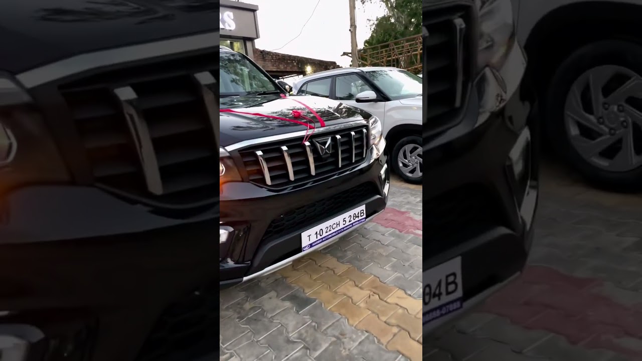 SCORPIO N z8L manual 4x2 (6 seater). 160 km driven. Diesel variant . One day old .Punjab billing