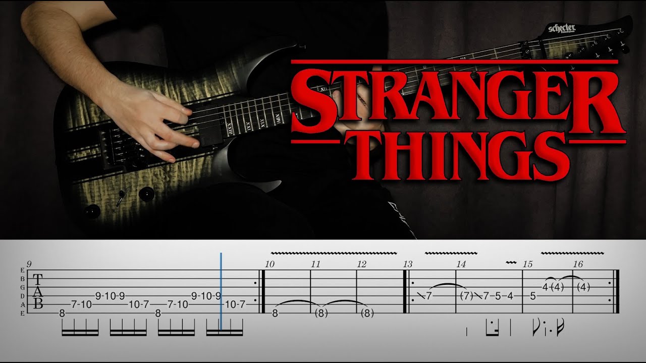 Stranger Things Theme Song Guitar Cover