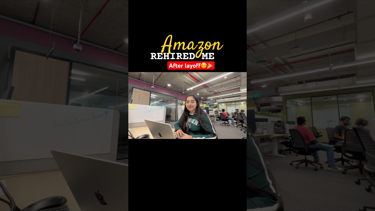 Amazon Rehired Me After Layoff 😳 | My Day 1 Back