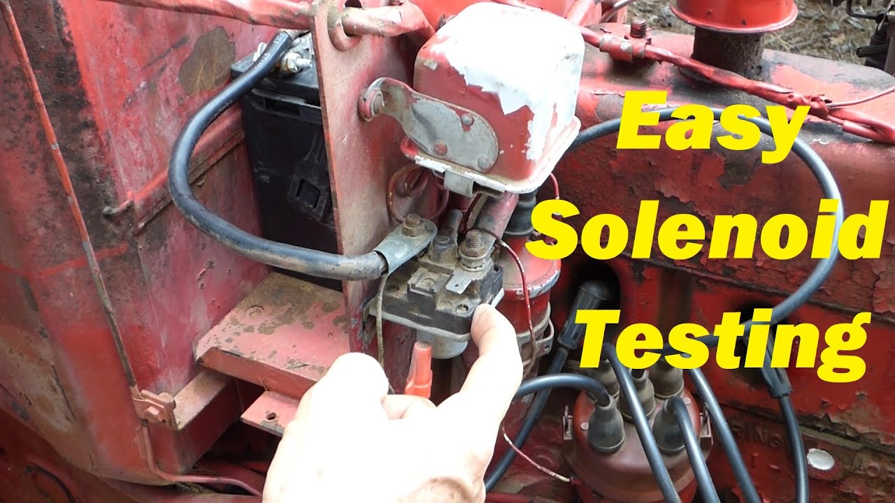 How To Test & Replace A Starter Solenoid - Lawn Mower, Tractor, ATV, Snowmobile, Car & Others