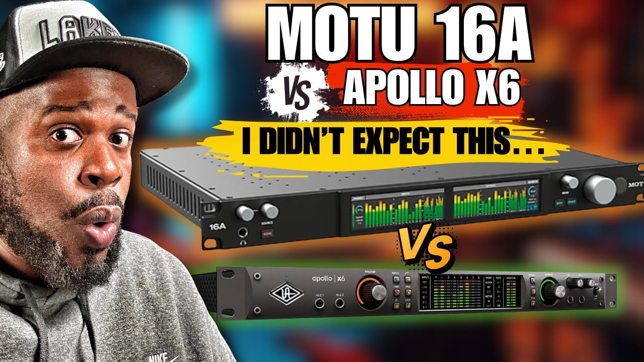 MOTU 16A против Apollo x6 – Я этого не ожидал…