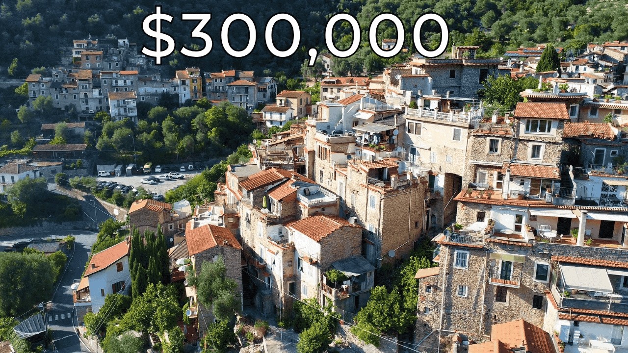 Внутри квартиры стоимостью 300 000 долларов в итальянской деревне МЕЧТЫ!