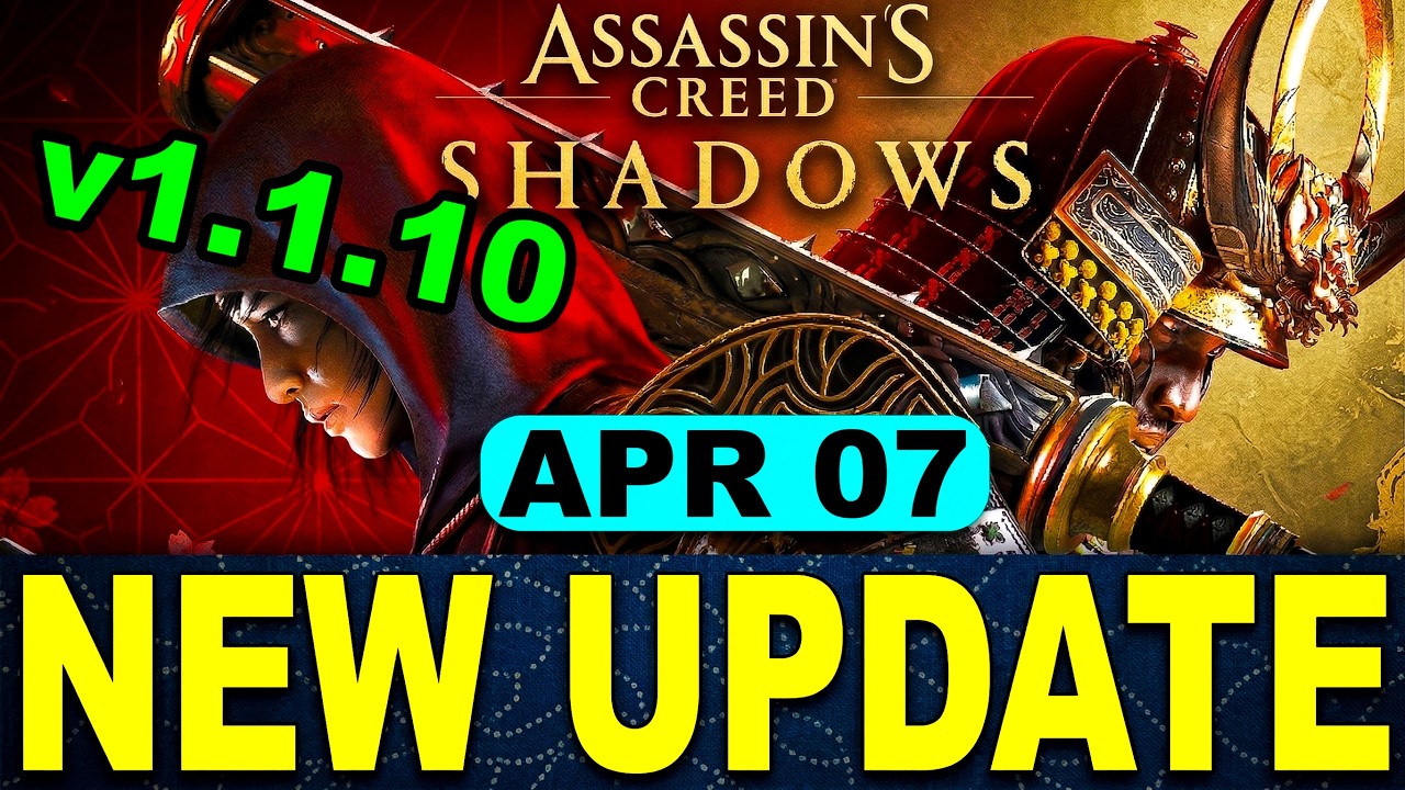 Assassin&rsquo;s Creed Shadows Update 1.1.10 Patch New Weapon, Fixes & More!