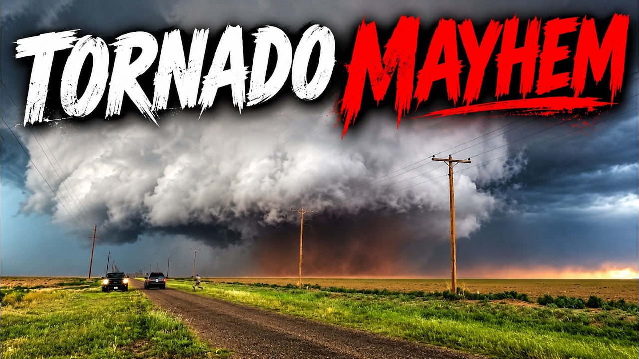 1 Hour of Raw & Destructive Tornado Footage