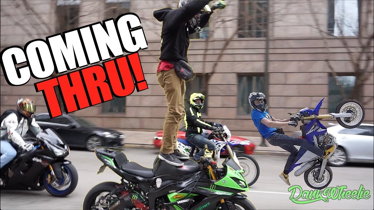 BIKES TAKE OVER THE CITY! - SBK RIDE 2018!🔥