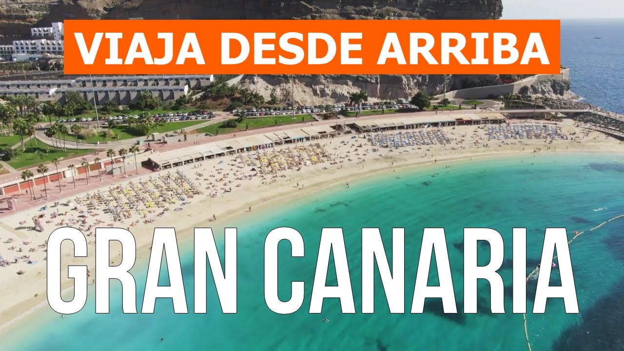 Gran Canaria desde el cielo | Imágenes de video aéreas 4k dron | Islas Canarias desde arriba