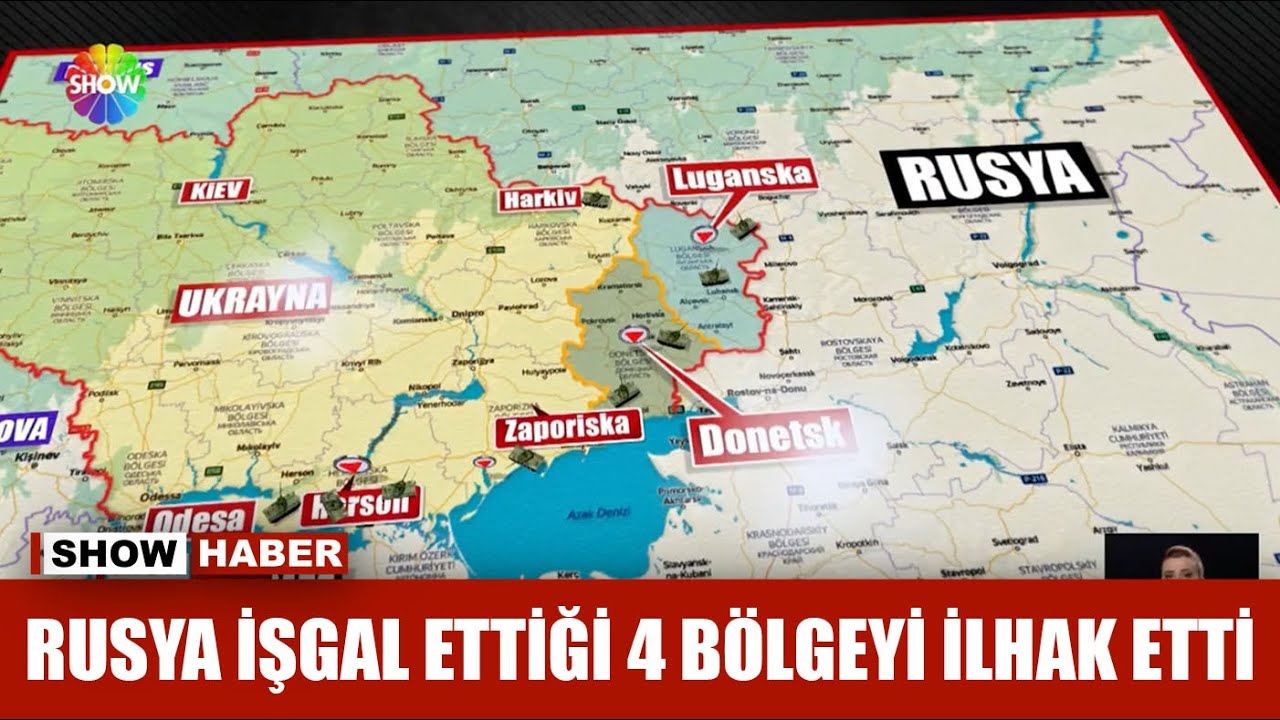 Rusya işgal ettiği 4 b&ouml;lgeyi ilhak etti